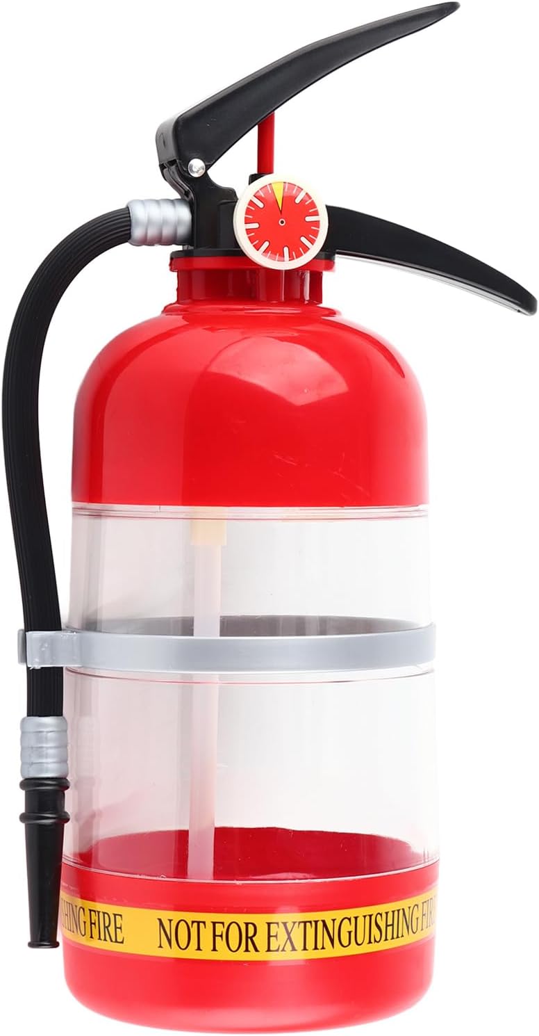 Liquor Dispenser for Home Bar, Unique Fire Extinguisher Design