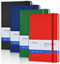 Lined Journal Notebooks 4 Pack A5 Hardcover - Thick 100gsm Paper