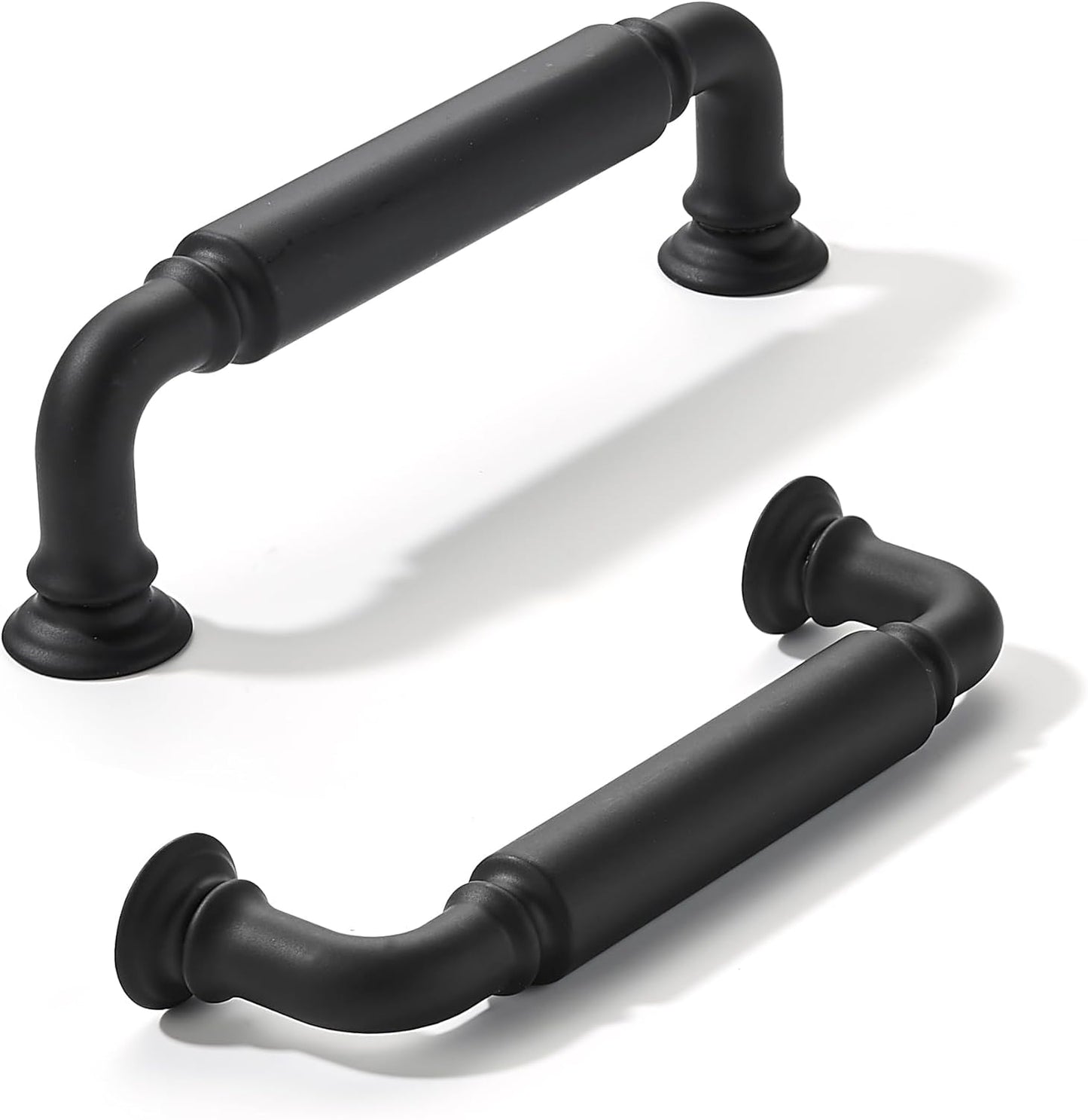 Matte Black Heavy-Duty Cabinet Pulls for Stylish Home Upgrade