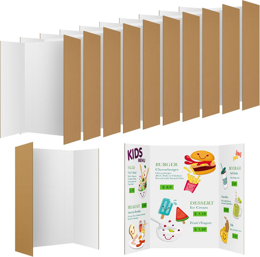 36 x 48 Trifold Poster Board for Presentations and Projects