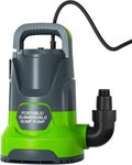 Water Pump Submersible Sump Pump 1.4HP 5400GPH - Portable Utility Pump