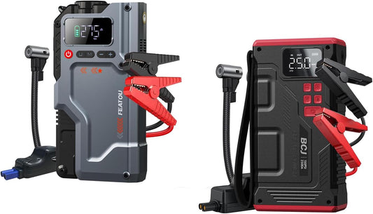 3000A Jump Starter with Air Compressor - Featou