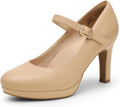 DREAM PAIRS Women's Pumps Close Toe Classic High Heels (Style 328Z)