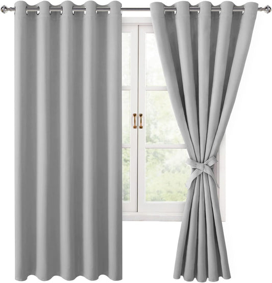 Hiasan Blackout Curtains for Bedroom - Thermal Insulated Panels