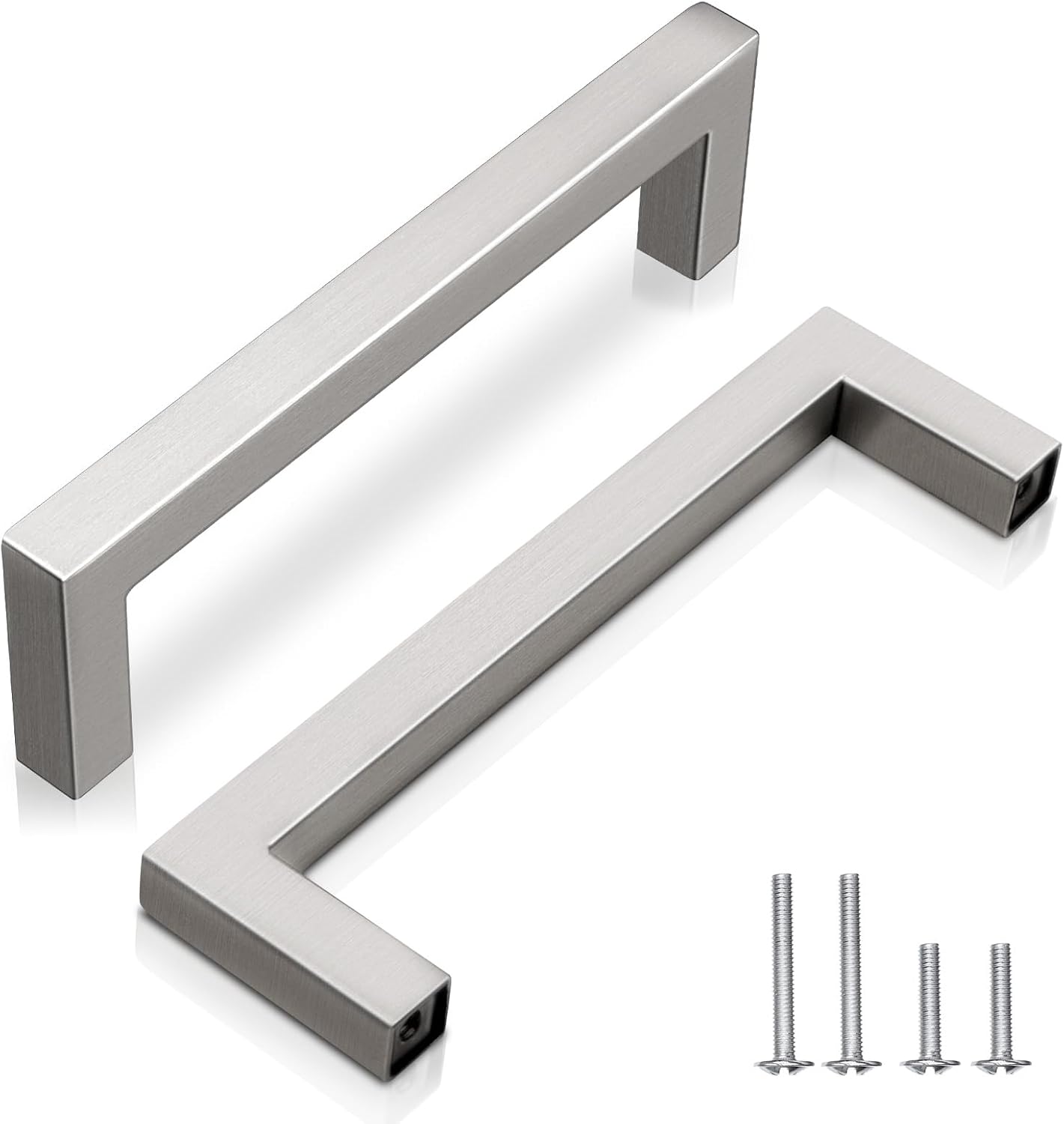Brushed Nickel Cabinet Pulls 30 Pack for Modern Home Upgrade