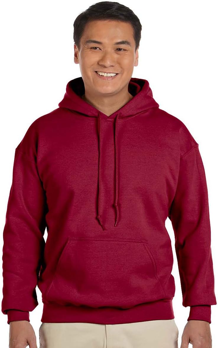 Gildan Cardinal Red Hoodie X-Large - Cozy Heavyweight Blend!