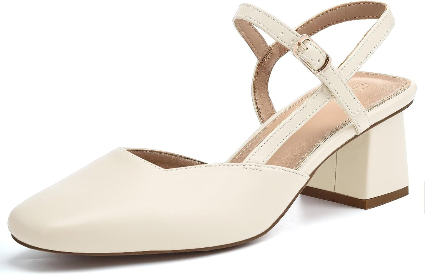 Rilista Women's Slingback Chunky Low Heels for Every Occasion