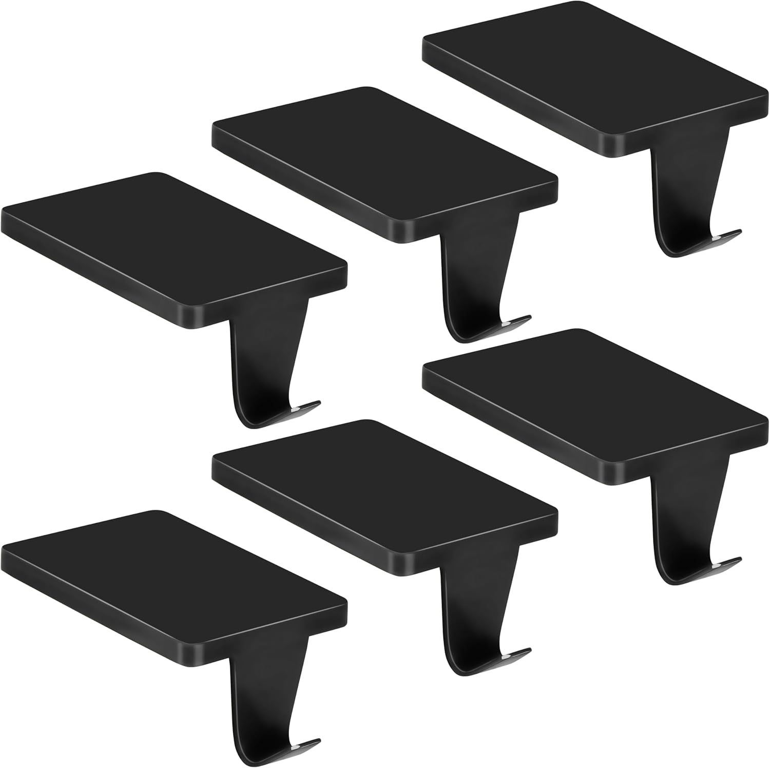 Black Christmas Stocking Holders for Festive Holiday Decor