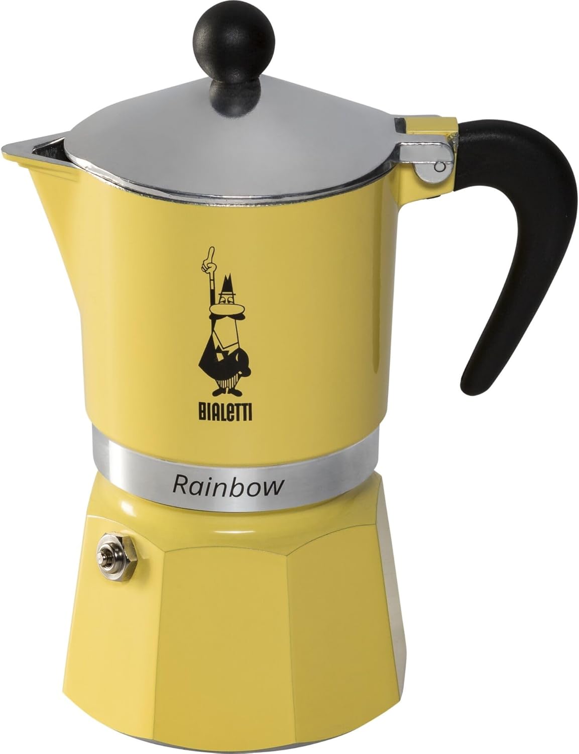 Bialetti Rainbow 3TZ Yellow Primavera 2024: Colorful Coffee Maker