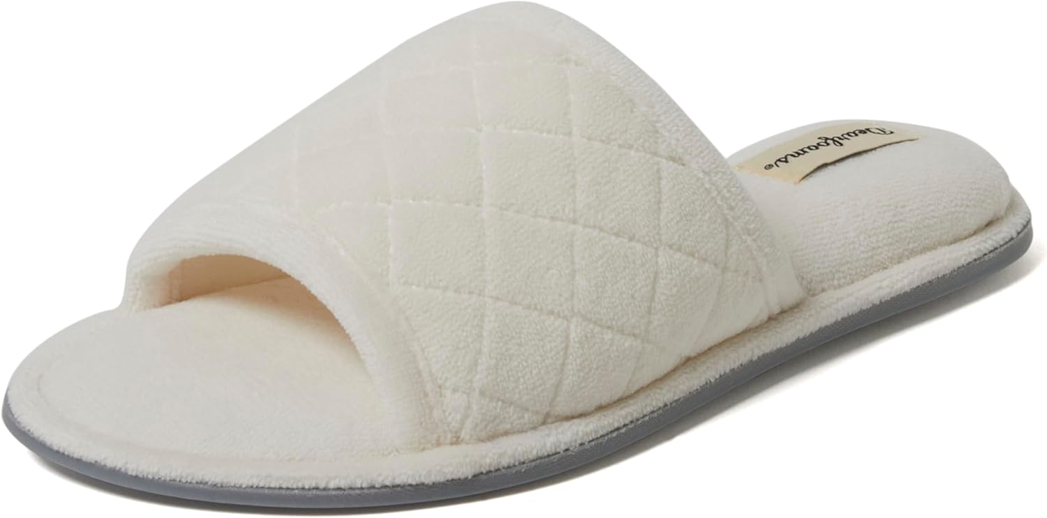 Dearfoams Women's Beatrice Side Gore Slide Slipper Review