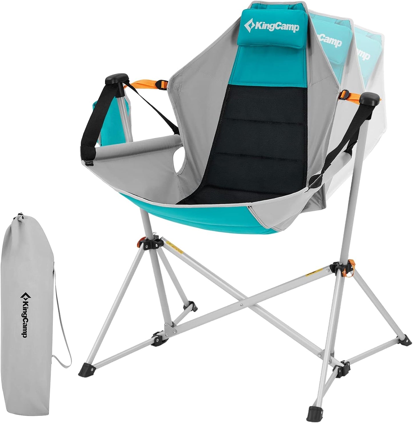 KingCamp Aluminum Swinging Chair - Ultimate Comfort!