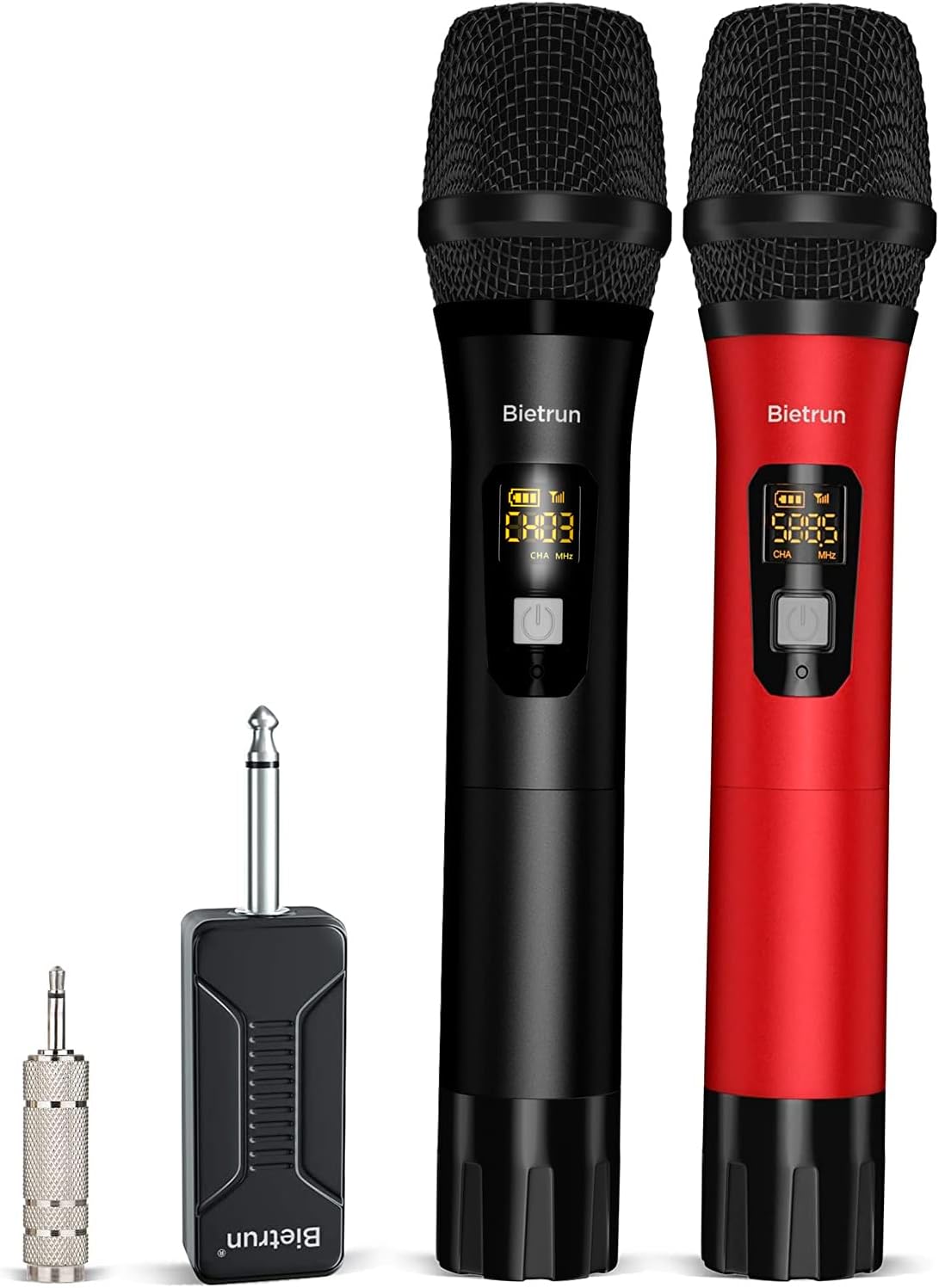 Bietrun Wireless Microphone System for Karaoke and Events