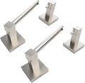 Toilet Paper Holder Brushed Nickel 2 Pack - Pivoting Double Post