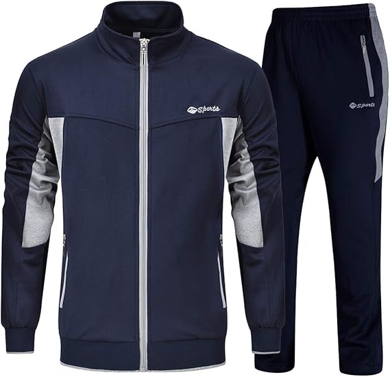 YSENTO Men's Tracksuits Set Outfits for Jogging and Running