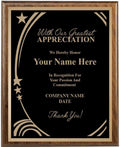 Recognition Plaque 8x10 Custom Engraved - Appreciation Award