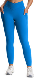 Women High Waisted Yoga Pants with Pockets - Buttery Soft 26in