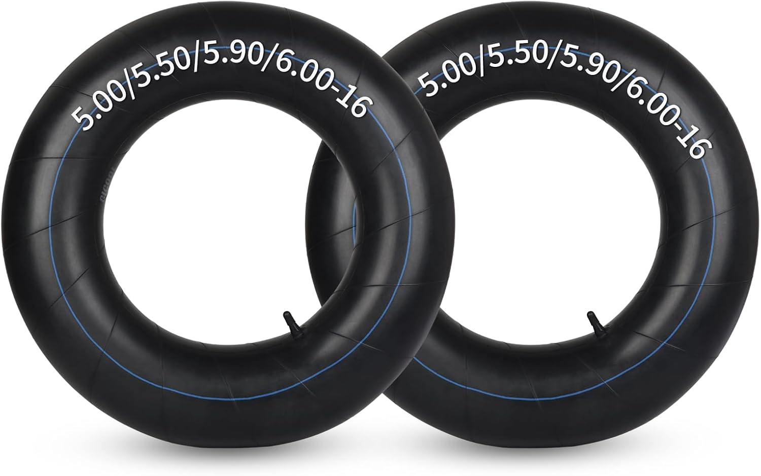 5.00/5.50/5.90/6.00-16 Heavy-Duty Butyl Inner Tubes, 2 Pack