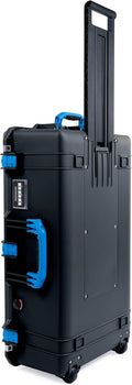 Pelican Color Case 1615 Air Black with Blue Handles - Lightweight