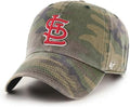 47 MLB Camo Clean Up Adjustable Hat Cap - Comfortable Team Style