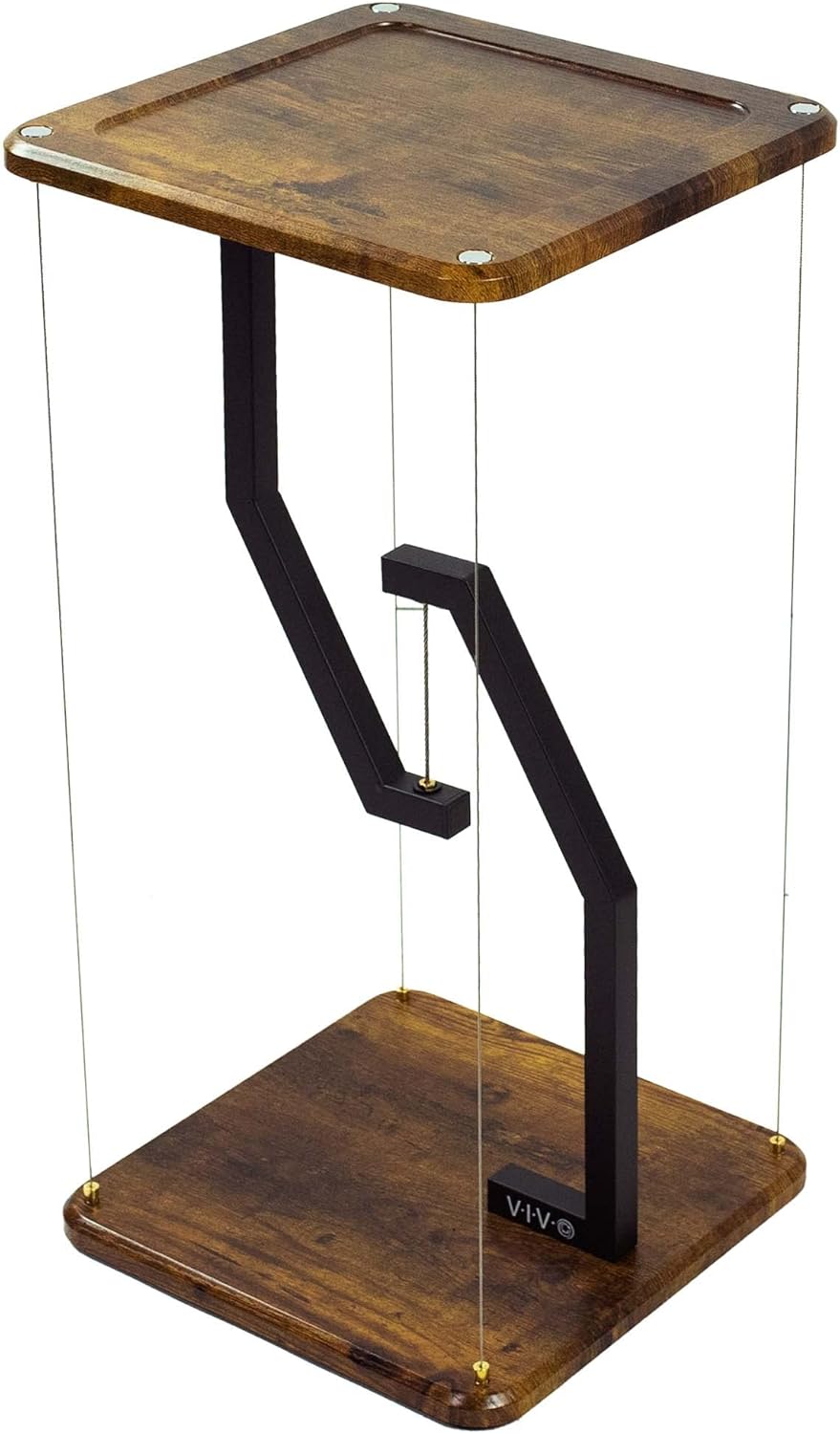 VIVO Anti-Gravity Speaker Floor Stand for Modern Audio Display