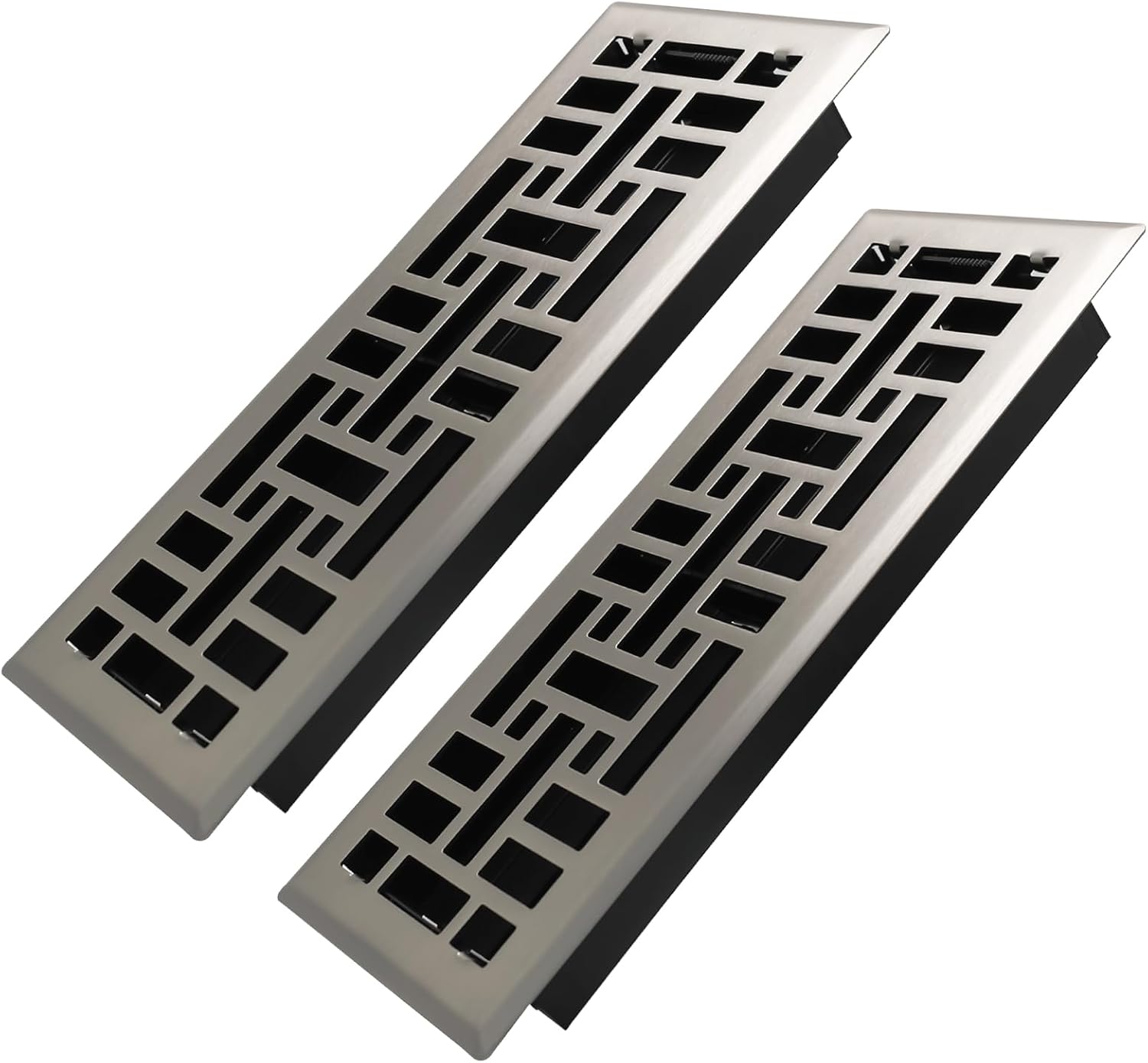4x12 Inches Heavy Duty Walkable Floor Register for Home Use