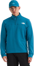Mens Cedar Trail Grid Fleece Quarter Zip Jacket - Eco Midweight