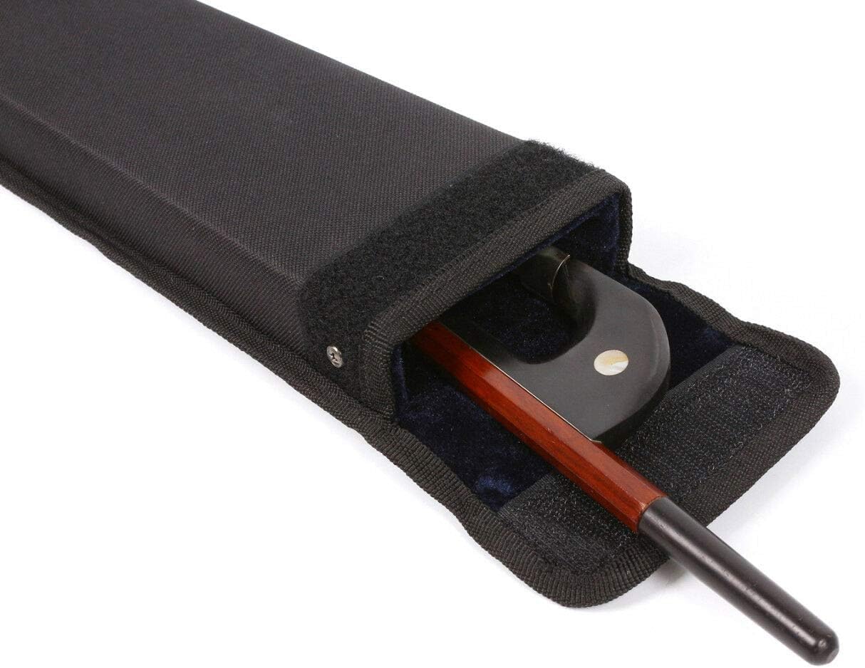 Upright Double Bass Bow Case with Shoulder Strap for Protection