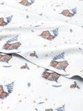 Queen Christmas Home Sheet Set - Festive 4 Piece Bedding