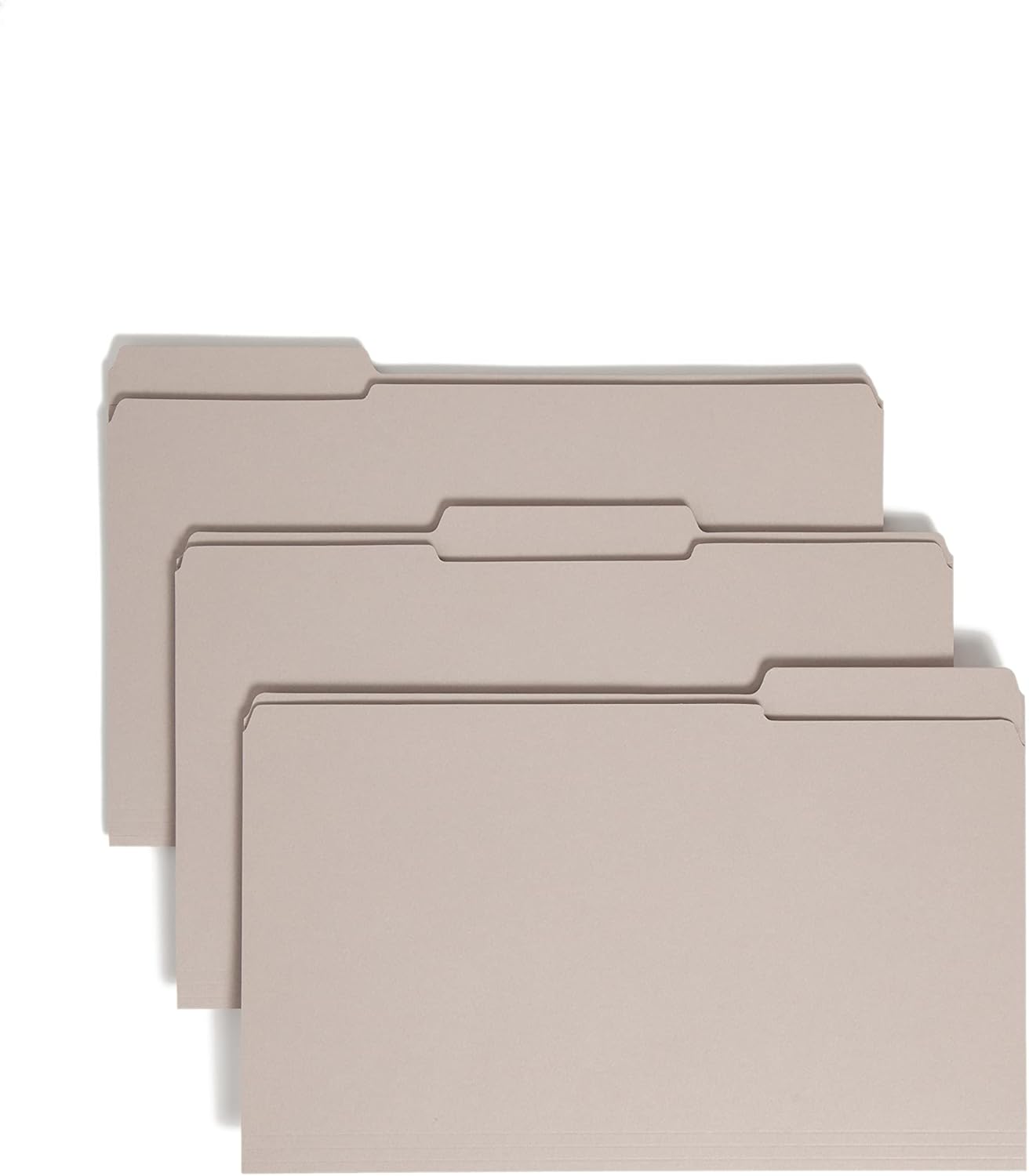 Smead Legal Size File Folders with Reinforced Tabs for Organization