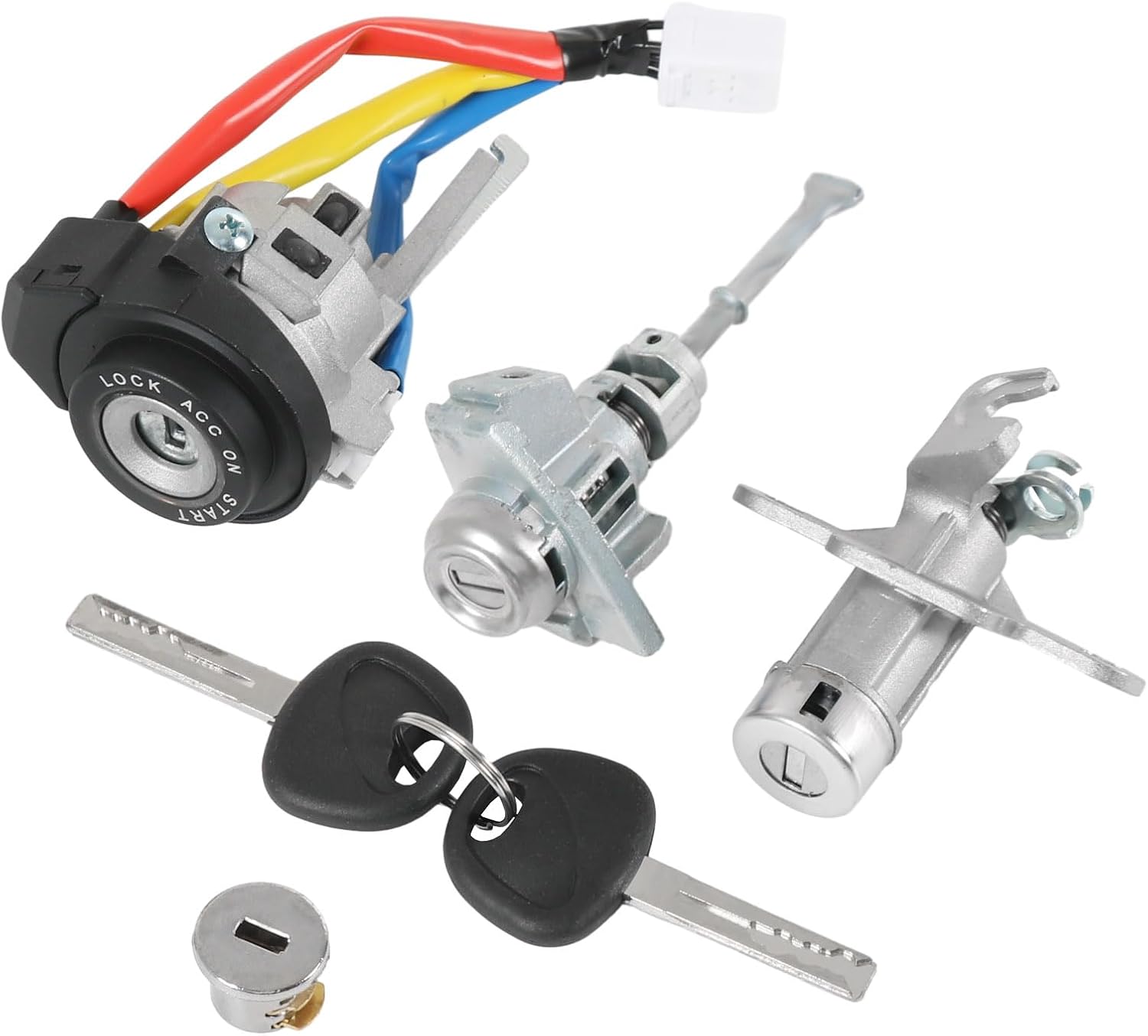 Full Lock Cylinder Set Key Ignition Start Barrel for Hyundai