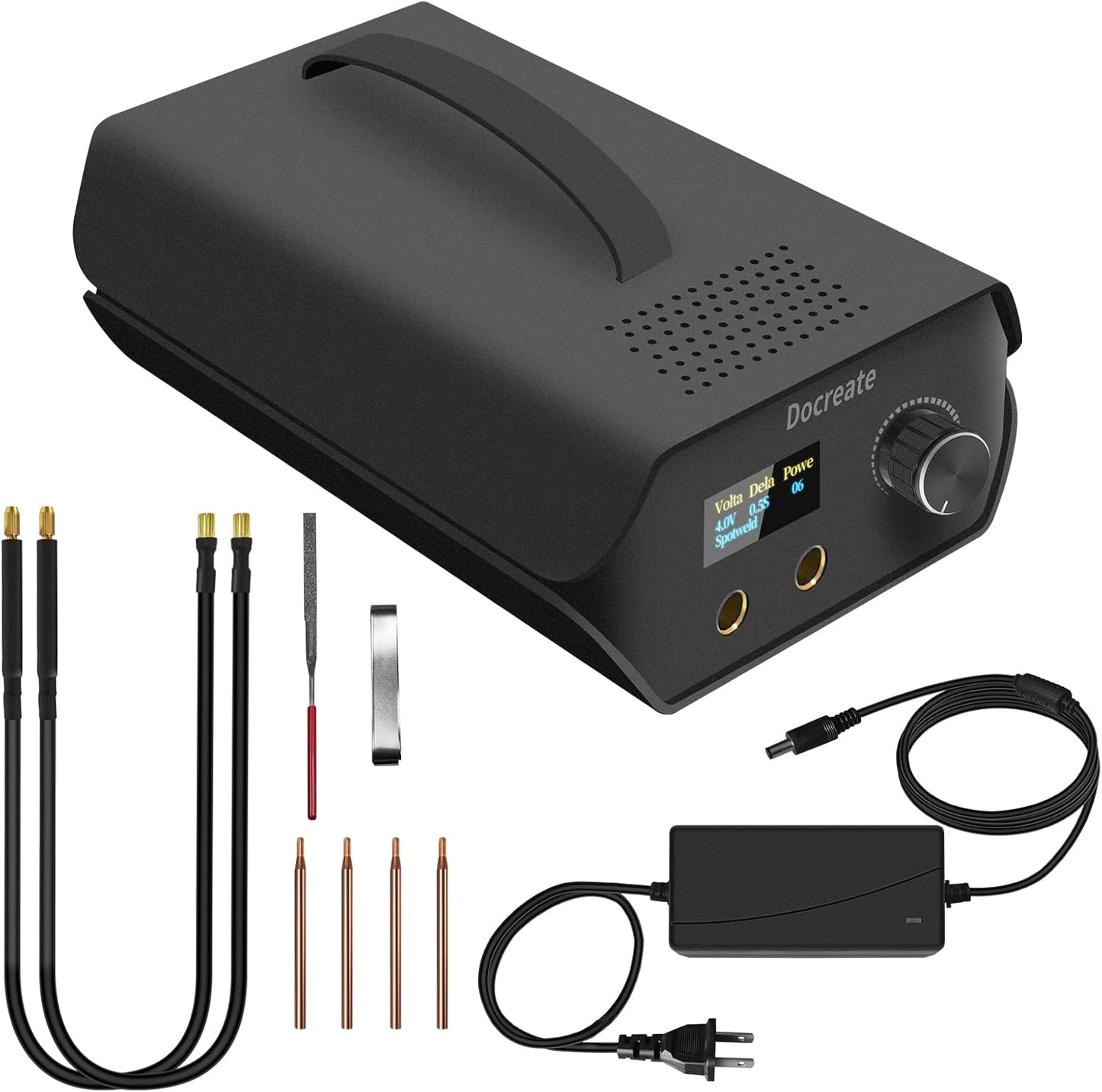 Portable Mini Spot Welder with LCD Screen for Battery Welding