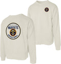 Denver Nuggets Crewneck Sweatshirt Ringspun Front/Back Ivory - Fan