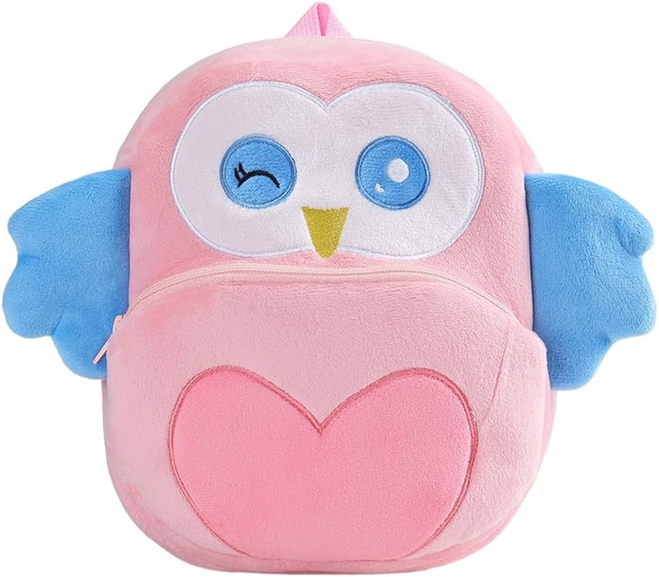 Adorable Owl Backpack for Kids 2-6 Years by VASNOMX