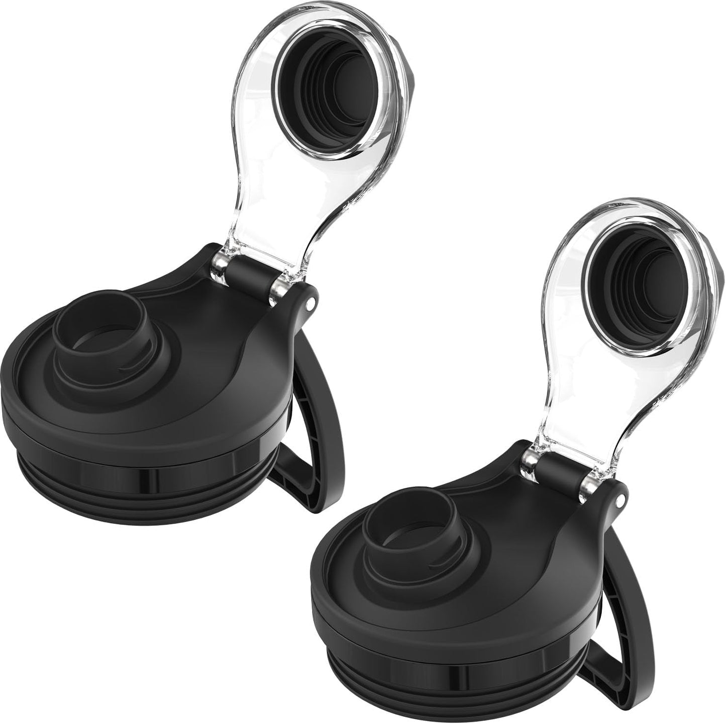 ABTER 2-Pack Blender Cup Lids with Handles - Seal in Freshness!