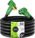 RVMATE 50 Amp 25ft RV/EV Extension Cord w/LED Indicator