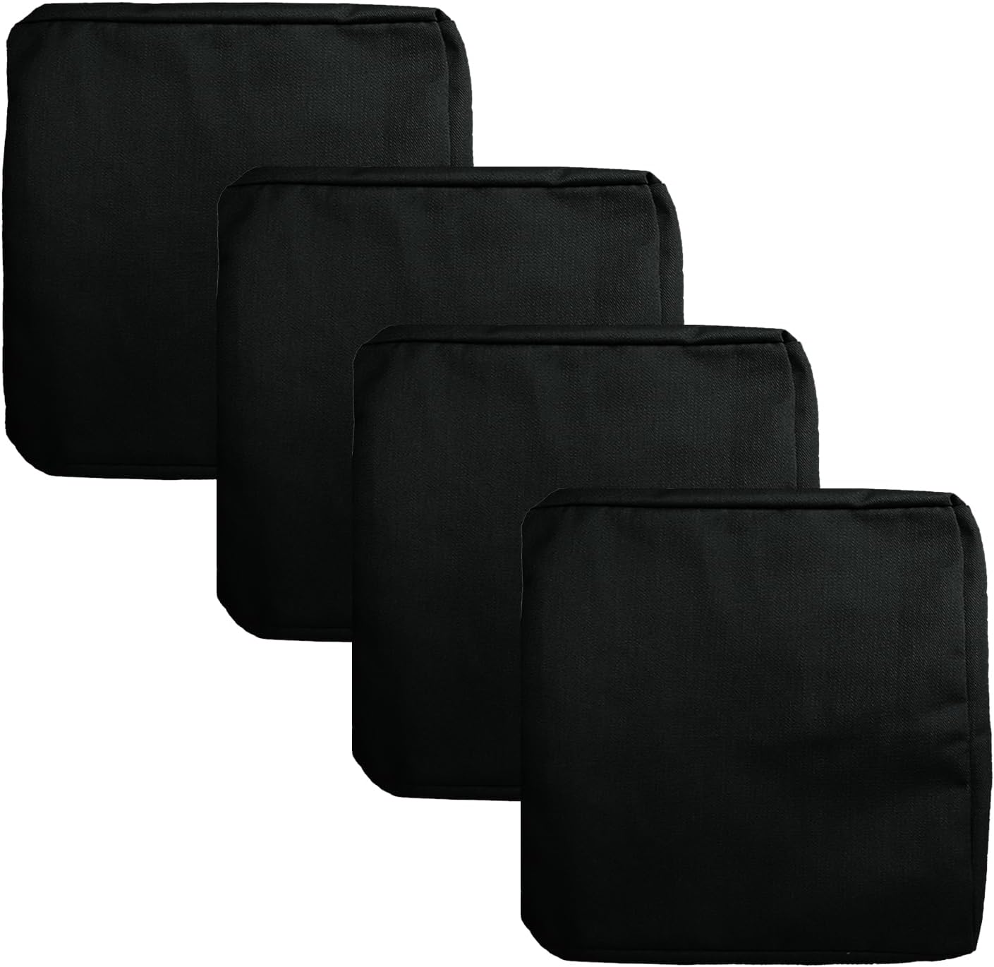 FLYMEI Patio Cushion Covers 20x20x2 Waterproof Slipcovers 4Packs
