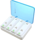 Wii Remote Charger Station 4-Pack 2800mAh NiMH - Smart USB Charger