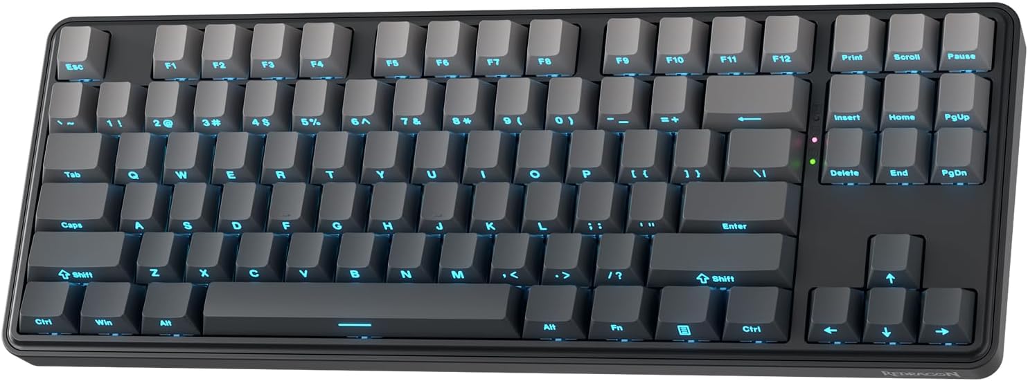 Wireless TKL Gaming Keyboard with Custom Linear Switch