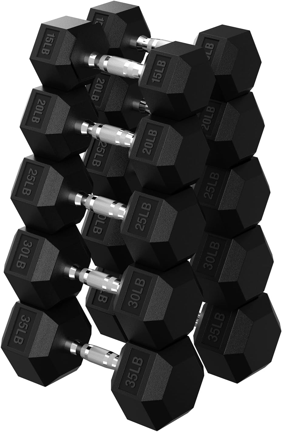 Hex Dumbbell Set for Home Gym - 45 to 480 lb Weights