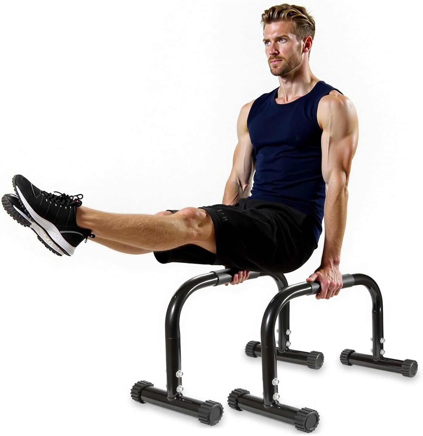 AmazeFan Parallettes Bars for Strength Training and Workouts