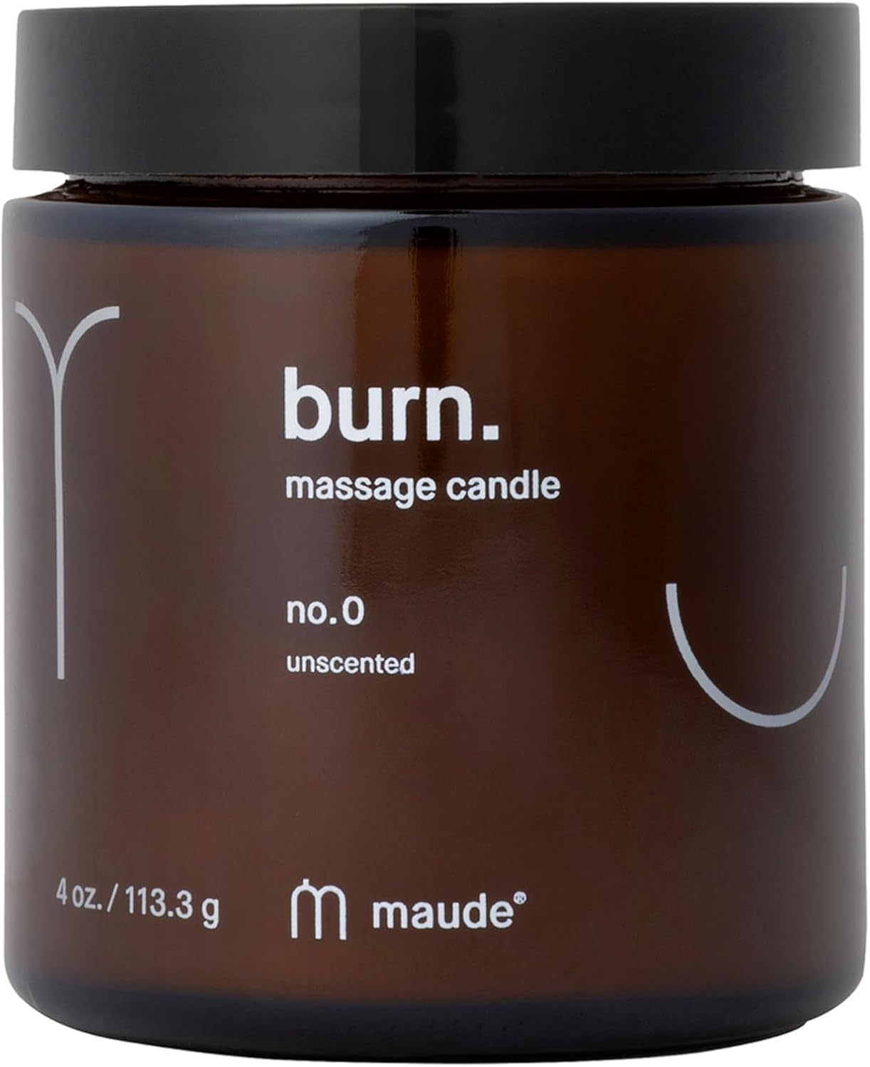Maude Burn No. 0 Unscented Jojoba Oil Massage Candle Review