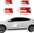 Custom Car Magnet 2 Pack - Personalized Business Vehicle Signs