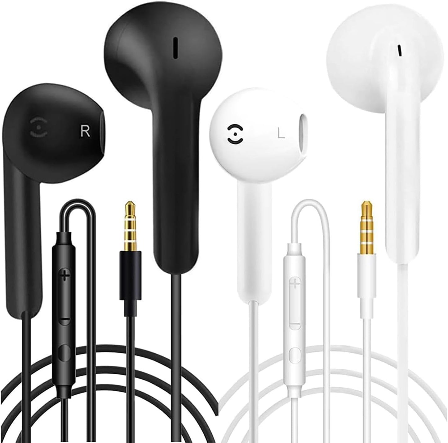 SENNIPS Noise Isolating Earbuds with Mic