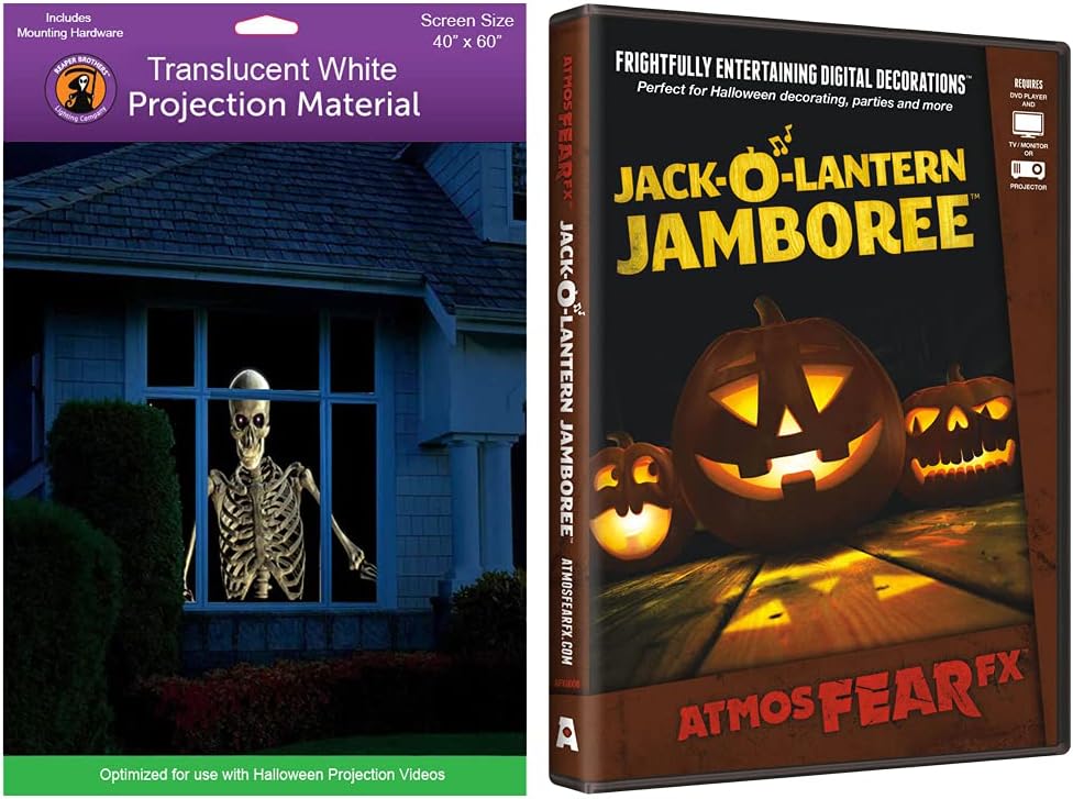 Jack-O-Lantern Jamboree Halloween DVD & Projection Screen Fun