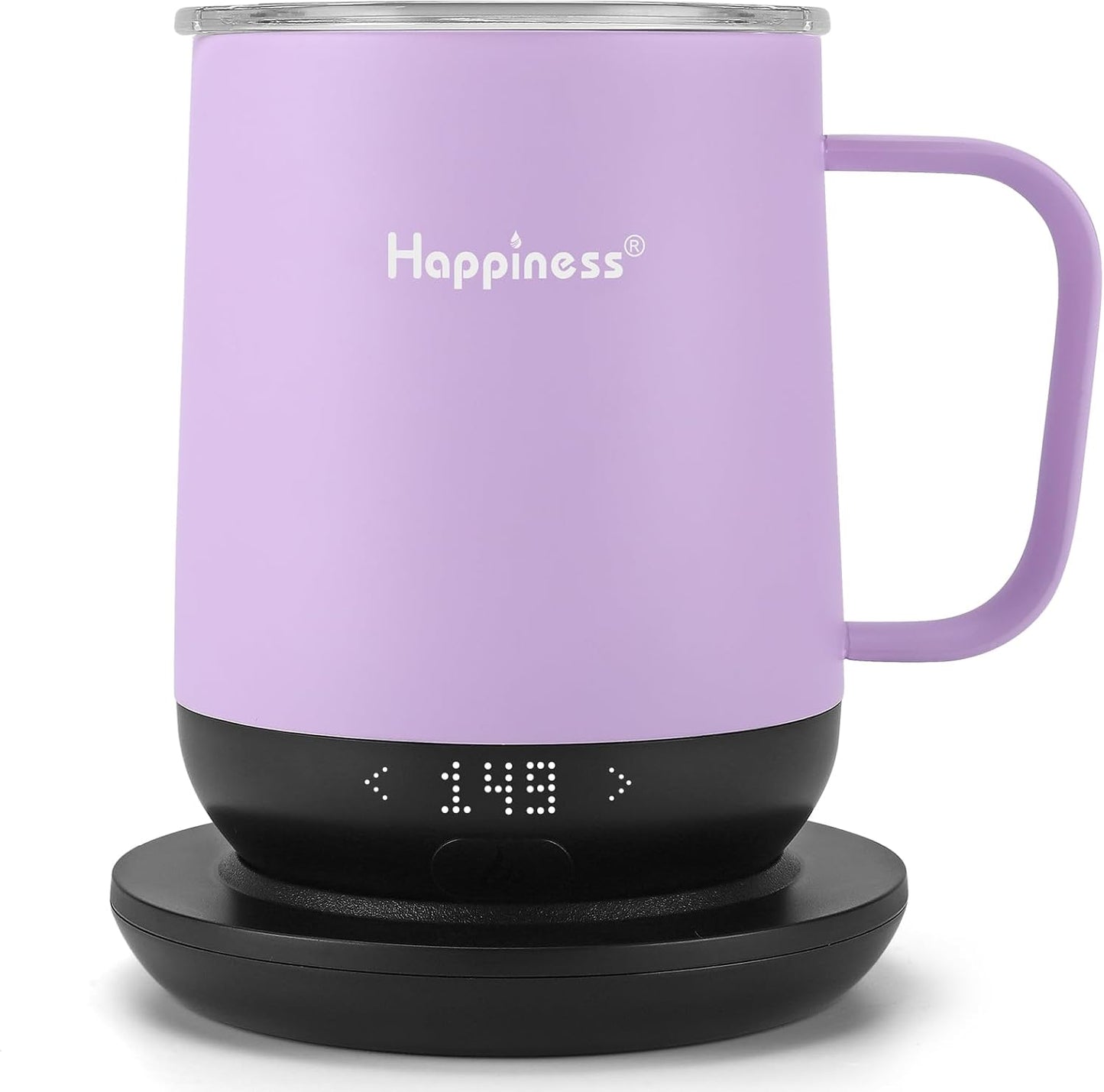 Happiness Smart Heated Coffee Mug - Perfect Temperature Control