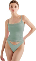 SUUKSESS Lace Double Lined Camisole Top - Soft, Slimming Cami