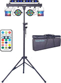 DJ Lights with Stand 5-in-1 Party Lights Bar - Portable Stage Lighting
