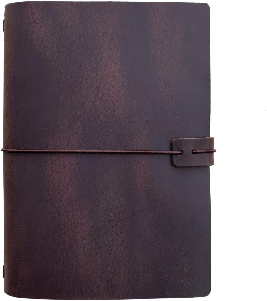 Travelers Notebook - Refillable & Stylish A5 Journal