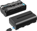 NP-F550 Battery 2900mAh with USB-C Charging Cable for Cameras