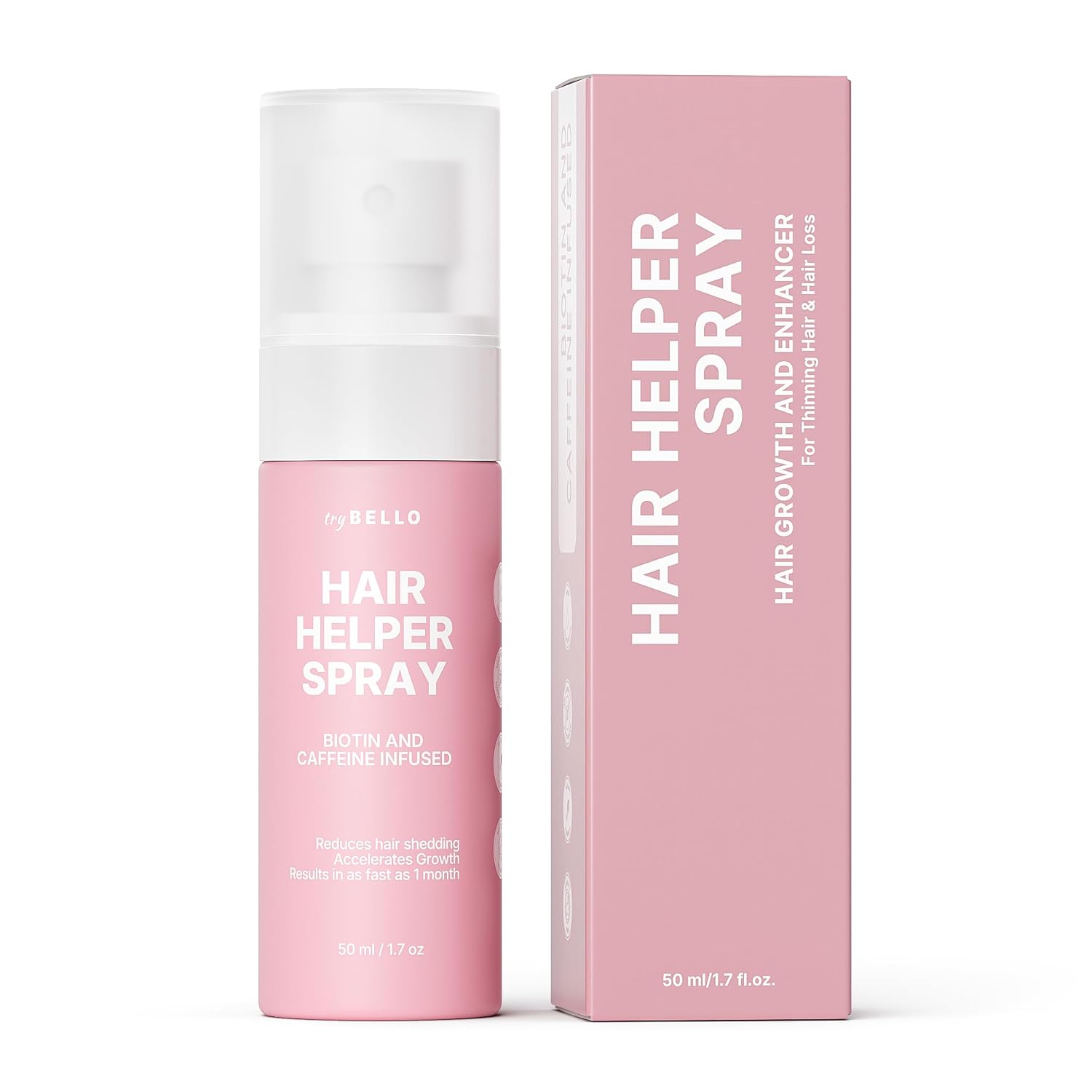 TryBello Hair Helper Spray for Thicker, Fuller Hair Growth